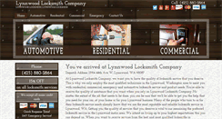 Desktop Screenshot of lynnwoodlocksmith.co