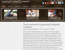 Tablet Screenshot of lynnwoodlocksmith.co